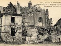 La Basilique et l'Abbatiale d'Essomes après la bataille de Château-Thierry