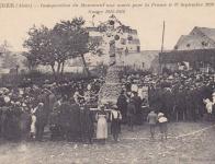 Inauguration du Monument aux Morts de Leuze (27 septembre 1920)