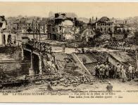 La place de la Gare à Saint-Quentin après la Grande Guerre