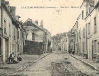 La rue de la Morteau à Château-Porcien