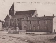 La Place de la Mairie de Verpel, le Monument du Souvenir (1914-1918)