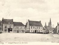 La Grand'Place et la Rue du Curé à Antoing