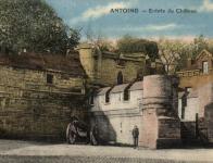 L'entrée du château d'Antoing