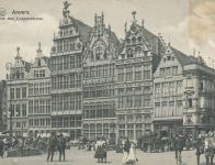 La maisons des corporations à Anvers