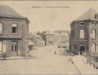 Les environs de la gare d'Obourg
