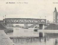 Le pont sur l'Escaut à Bouchain