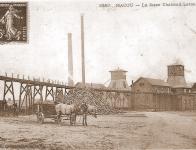La fosse Chabaud-Latour à Macou vers 1900