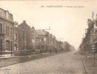 L'Avenue Jean Jaurés à Saint-Saulve