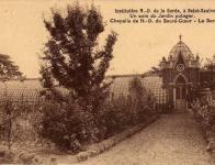 Le jardin de l'Institution ND de la Garde à Saint-Saulve