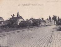 La route de Valenciennes à Saultain