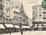 La rue de Lille à Valenciennes 