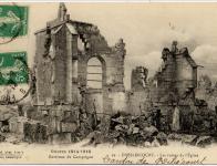 Les ruines de l'église de Dreslincourt