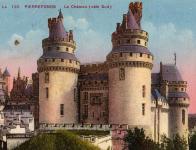 Le Château de Pierrefonds (côté sud)