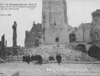 La ville bombardée par les allemands (1914-1915)
