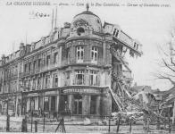 La rue Gambetta pendant la Grande Guerre