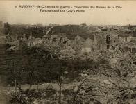 Avion en ruines après la Grande Guerre