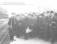 1906 avril Les rescapés de la catastrophe de Courrières (avril 1906)