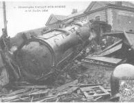 Catastrophe ferroviaire entre le Calais Bâle et un train de marchandises à Ailly-sur-Somme le  11 juillet 1906