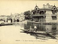 Le Sport Nautique et le Pont Baraban à Amiens