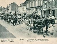 Le passage de l'Armee d'Afrique à Amiens